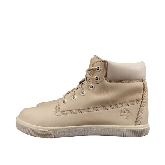 Timberland Shoes Girls 4 Sneaker Boot High Top Lace Up Leather Lifestyle Active - Picture 3 of 14